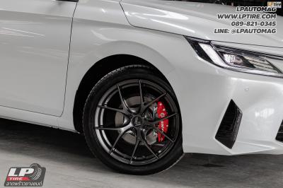 รถ - TOYOTA YARIS ATIV ล้อแม็ก - LENSO Jager Dyna HD สเปค- 17x7.5 ET35 4x100 ยาง - LENSO D-1CS เบอร์- 215/45-17