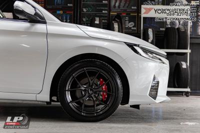 รถ - TOYOTA YARIS ATIV ล้อแม็ก - LENSO Jager Dyna HD สเปค- 17x7.5 ET35 4x100 ยาง - LENSO D-1CS เบอร์- 215/45-17