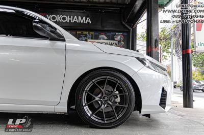 รถ - TOYOTA YARIS ATIV ล้อแม็ก - LENSO Jager DYNA สเปค - 17x7.5 ET35 4x100 ยาง - ALLIANCE AL30 030Ex เบอร์ - 215/45-17 สปริงโหลด YSS SPORT SERIES