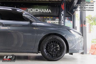 รถ - TOYOTA YARIS Ativ ล้อแม็ก - LENSO YETI ดำด้าน สเปค - 16x7 ET35 4x100 ยาง - MICHELIN Primacy 4 เบอร์ - 205/55R16