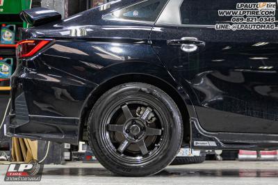 รถ - TOYOTA YARIS ATIV ล้อแม็ก - NK Performance NK37 Flowforming DGM สเปค -16x7 ET35 4x100
ใช้ยางเดิม