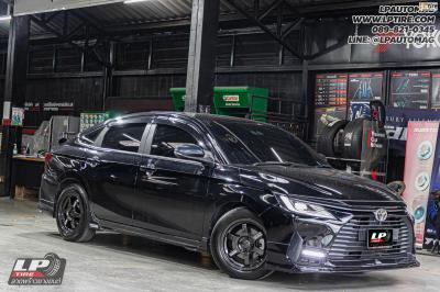 รถ - TOYOTA YARIS ATIV ล้อแม็ก - NK Performance NK37 Flowforming DGM สเปค -16x7 ET35 4x100
ใช้ยางเดิม