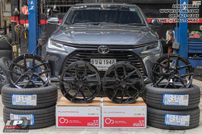 รถ - TOYOTA YARIS Ativ ล้อแม็ก - ORI WHEELS CHAPTER-4 FlowForming V-BLACK สเปค - 17x7.5 ET35 4x100 ยาง - TOYO CR1 เบอร์ - 215/50-17