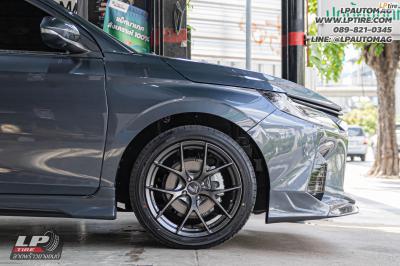 รถ - TOYOTA YARIS Ativ ล้อแม็ก - LENSO Jager Dyna HD สเปค - 17x7.5 ET35 4x100 รัดยาง - YOKOHAMA ALLIANCE AL30 เบอร์ - 215/45-17