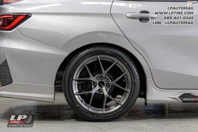 รถ - TOYOTA YARIS Ativ ล้อแม็ก - EmotionR FRX BY LENSO Dark Gun สเปค - 17x7.5 ET35 4x100
ยาง - YOKOHAMA ALLIANCE AL30 เบอร์ - 215/45R17 สปริงโหลด - YSS SPORT SERIES