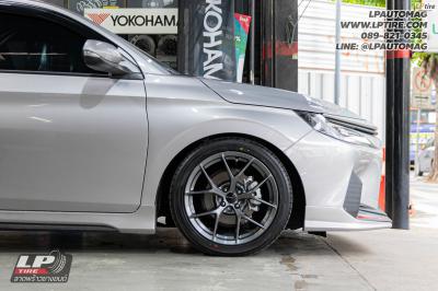 รถ - TOYOTA YARIS Ativ ล้อแม็ก - EmotionR FRX BY LENSO Dark Gun สเปค - 17x7.5 ET35 4x100
ยาง - YOKOHAMA ALLIANCE AL30 เบอร์ - 215/45R17 สปริงโหลด - YSS SPORT SERIES