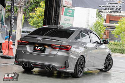 รถ - TOYOTA YARIS Ativ ล้อแม็ก - EmotionR FRX BY LENSO Dark Gun สเปค - 17x7.5 ET35 4x100
ยาง - YOKOHAMA ALLIANCE AL30 เบอร์ - 215/45R17 สปริงโหลด - YSS SPORT SERIES