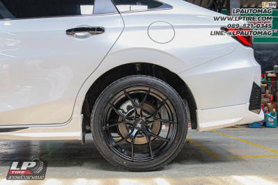รถ - TOYOTA YARIS ATIV ล้อแม็ก - LENSO Jager Dyna ดำด้าน สเปค - 17x7.5 ET35 4x100 ยาง -ALLIANCE AL30 030Ex เบอร์ - 215/45-17