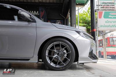 รถ - TOYOTA YARIS ATIV ล้อแม็ก - EmotionR FRX BY LENSO FlowForming Dark Gun สเปค - 17x7.5 ET35 4x100 ยาง - ALLIANCE AL30 030Ex เบอร์ - 215/45-17 สปริงโหลด - YSS SPRING SPORT SERISE (Red)