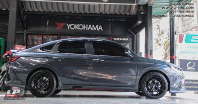 รถ - TOYOTA YARIS ล้อแม็ก - LENSO Jager Dyna ดำด้าน สเปค - 17x7.5 ET35 4x100 ยาง - LENSO D-1CS
เบอร์ -215/50-17