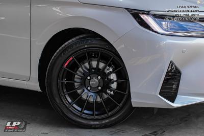 รถ - TOYOTA YARIS ล้อแม็ก - SSW S254 RS05RR ดำด้าน สเปค - 17x8 ET35 4x100 ยาง - TOYO CR1 เบอร์ -215/50-17