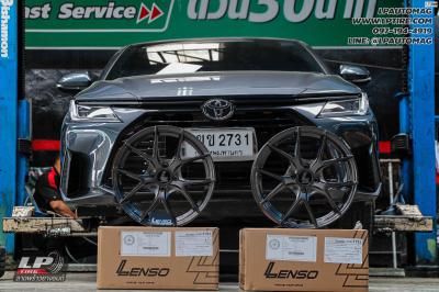 รถ - TOYOTA YARIS ล้อแม็ก - LENSO Jager Dyna HD สเปค - 16x7 ET35 4x100 ยาง - YOKOHAMA AE30
เบอร์ - 195/60-16