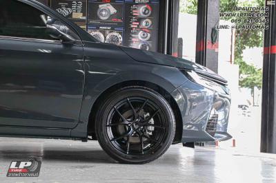 รถ - TOYOTA YARIS ล้อแม็ก -LENSO Jager Dyna ดำด้าน สเปค - 17x7.5 ET35 4x100 ยาง - ALLIANCE AL30 030Ex เบอร์ - 215/50-17