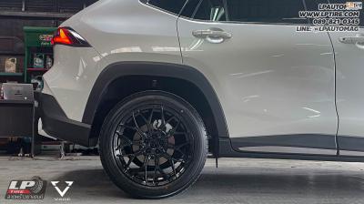 รถ - TOYOTA YARIS CROSS ล้อแม็ก - VGAE VF032 FlowForming V-BLACK สเปค -18x8.5 ET35 5x100
ยาง - YOKOHAMA AE61 เบอร์ - 215/55-18