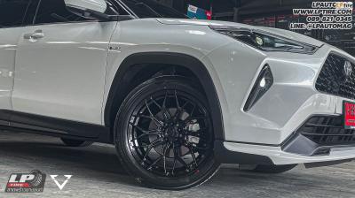 รถ - TOYOTA YARIS CROSS ล้อแม็ก - VGAE VF032 FlowForming V-BLACK สเปค -18x8.5 ET35 5x100
ยาง - YOKOHAMA AE61 เบอร์ - 215/55-18