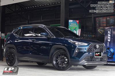 รถ - TOYOTA YARIS CROSS ล้อแม็ก - VAGE VF032 V-BLACK สเปค - 18x8.5 ET35 5x100