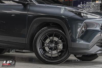 รถ - TOYOTA YARIS CROSS ล้อแม็ก - LENSO Jager Dyna ดำด้าน สเปค - 17x7 ET35 5x100 ** สามารถใส่ยางเดิมได้เลย * *