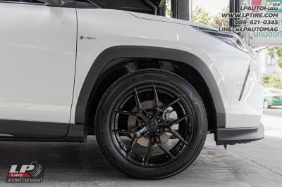 รถ - TOYOTA YARIS CROSS ล้อแม็ก - ORI WHEELS CHAPTER-4 FlowForming V-BLACK สเปค - 18x8.5 ET35 5x100 ใช้ยางเดิม