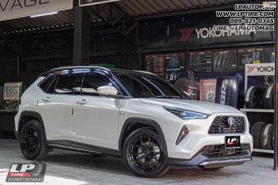 รถ - TOYOTA YARIS CROSS ล้อแม็ก - ORI WHEELS CHAPTER-4 FlowForming V-BLACK สเปค - 18x8.5 ET35 5x100 ใช้ยางเดิม