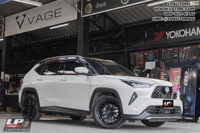 รถ - TOYOTA YARIS CROSS ล้อแม็ก - NEXX WHEEL XX03 Flowforming BLACK สเปค - 18x8.5 ET35 5x100 ใช่ยางเดิม