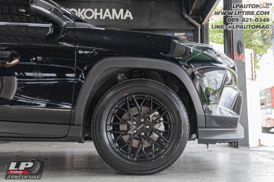 รถ - TOYOTA YARIS CROSS ล้อแม็ก - LENSO VENTUS ดำด้าน สเปค -17x7 ET35 5x100