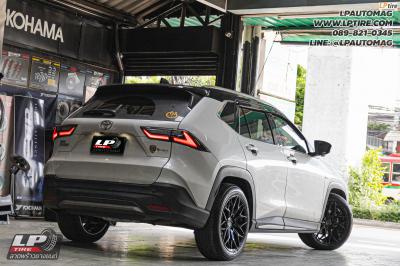 รถ - TOYOTA YARIS CROSS ล้อแม็ก - VAGE VF032 FlowForming V-BLACK สเปค - 18x8.5 ET35 5x100
ใช้ยางเดิม