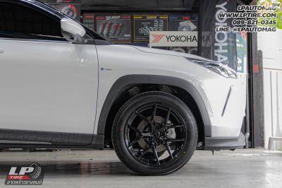 รถ - TOYOTA YARIS CROSS ล้อแม็ก - ORI WHEELS CHAPTER-4 FlowForming V-BLACK สเปค -18x8.5 ET35 5x100