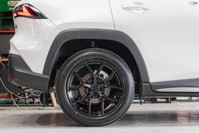 รถ - TOYOTA YARIS CROSS ล้อแม็ก - ORI WHEELS CHAPTER-4 FlowForming V-BLACK สเปค -18x8.5 ET35 5x100