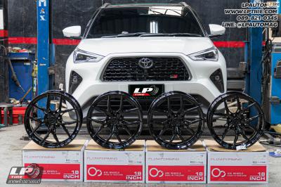 รถ - TOYOTA YARIS CROSS ล้อแม็ก - ORI WHEELS CHAPTER-4 FlowForming V-BLACK สเปค -18x8.5 ET35 5x100