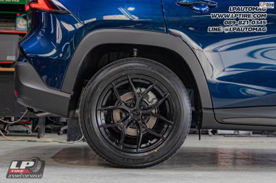 รถ - TOYOTA YARIS CROSS ล้อแม็ก - ORI WHEELS CHAPTER-4 FlowForming V-BLACK สเปค - 17x8 ET35 5x100 ใช้ยางเดิม โช้คอัพ - Profender DRIFT Series