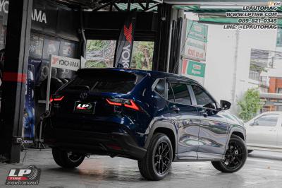 รถ - TOYOTA YARIS CROSS ล้อแม็ก - ORI WHEELS CHAPTER-4 FlowForming V-BLACK สเปค - 17x8 ET35 5x100 ใช้ยางเดิม โช้คอัพ - Profender DRIFT Series