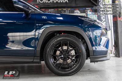รถ - TOYOTA YARIS CROSS ล้อแม็ก - ORI WHEELS CHAPTER-4 FlowForming V-BLACK สเปค - 17x8 ET35 5x100 ใช้ยางเดิม โช้คอัพ - Profender DRIFT Series