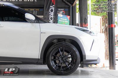 รถ - TOYOTA YARIS CROSS ล้อแม็ก - ENKEI SC47 ดำด้าน สเปค -17x7.5 ET38 5x100