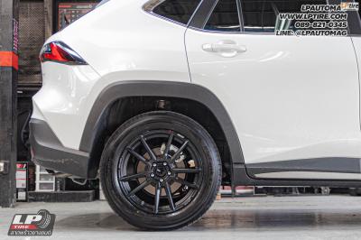 รถ - TOYOTA YARIS CROSS ล้อแม็ก - ENKEI SC47 ดำด้าน สเปค -17x7.5 ET38 5x100