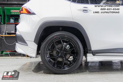 รถ - TOYOTA YARIS CROSS ล้อแม็ก - VAGE VF04 Flowforming BLACK สเปค - 18x8.5 ET35 5x100