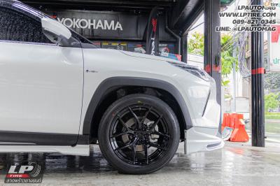 รถ - TOYOTA YARIS CROSS ล้อแม็ก - VAGE VF04 Flowforming BLACK สเปค - 18x8.5 ET35 5x100