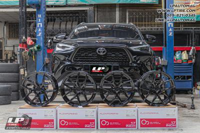 รถ - TOYOTA YARIS CROSS ล้อแม็ก - ORI WHEELS CHAPTER-4 FlowForming V-BLACK สเปค -17x8 ET35 5x100