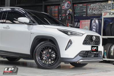 รถ - TOYOTA YARIS CROSS ล้อแม็ก - SSW S348 ดำด้าน สเปค - 18x8.5 ET40 5x100