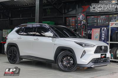รถ - TOYOTA YARIS CROSS ล้อแม็ก - SSW S348 ดำด้าน สเปค - 18x8.5 ET40 5x100