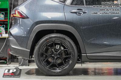 รถ - TOYOTA YARIS CROSS ล้อแม็ก - ORI WHEELS CHAPTER-4 FlowForming V-BLACK สเปค - 17x8 ET35 5x100 ใช้ยางเดิม โช้คอัพ - PROFENDER DRIFT SERIES