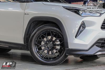 รถ - TOYOTA YARIS CROSS ล้อแม็ก - VAGE VF032 FlowForming V-BLACK สเปค - 18x8.5 ET35 5x100
ใช้ยางเดิม