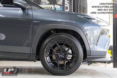 รถ - TOYOTA YARIS CROSS&nbsp;ล้อแม็ก - ORI WHEELS CHAPTER-4 FlowForming V-BLACK สเปค - 17x8 ET35 5x100 ใช้ยางเดิม