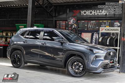 รถ - TOYOTA YARIS CROSS ล้อแม็ก - ORI WHEELS CHAPTER-4 FlowForming V-BLACK สเปค - 17x8 ET35 5x100 ใช้ยางเดิม