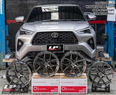รถ - TOYOTA YARIS CROSS ล้อแม็ก - ORI WHEELS CHAPTER-4 FlowForming V-DARK สเปค - 17x8 ET35 5x100 ใช้ยางเดิม