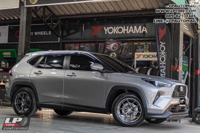 รถ - TOYOTA YARIS CROSS&nbsp;ล้อแม็ก - ORI WHEELS CHAPTER-4 FlowForming V-DARK สเปค - 17x8 ET35 5x100&nbsp;ใช้ยางเดิม