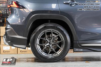 รถ - TOYOTA YARIS CROSS&nbsp;ล้อแม็ก - ORI WHEELS CHAPTER-4 FlowForming V-DARK สเปค -17x8 ET35 5x100&nbsp;ใช้ยางเดิม