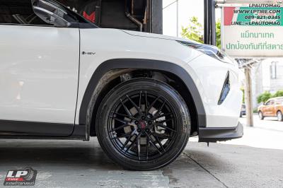 รถ - TOYOTA YARIS CROSS ล้อแม็ก - SSW S348 ดำด้าน สเปค - 18x8.5 ET40 5x100 ใช้ยางเดิม