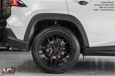 รถ - TOYOTA YARIS CROSS ล้อแม็ก - SSW S348 ดำด้าน สเปค - 18x8.5 ET40 5x100 ใช้ยางเดิม