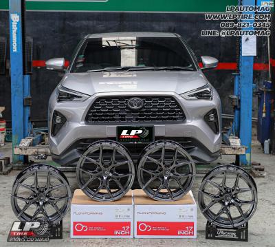 รถ - TOYOTA YARIS CROSS ล้อแม็ก - ORI WHEELS CHAPTER-4 FlowForming V-DARK สเปค -17x8 ET35 5x100 ใช้ยางเดิม