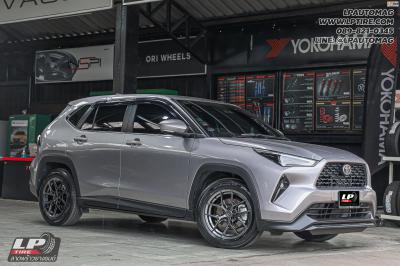 รถ - TOYOTA YARIS CROSS ล้อแม็ก - ORI WHEELS CHAPTER-4 FlowForming V-DARK สเปค -17x8 ET35 5x100 ใช้ยางเดิม